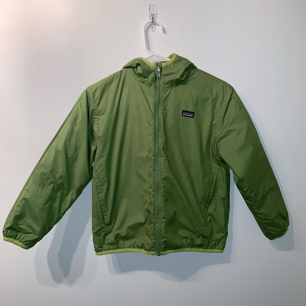 Patagonia Little Kids Reversible Puffer Jacket